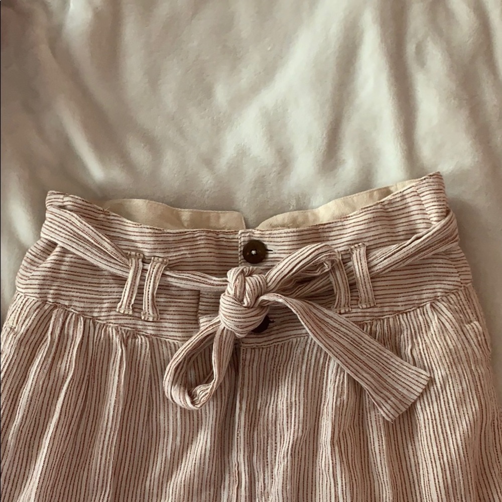 Free people trouser pants. Striped Size 4